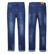 Wholesale Men′s Blue Cotton Demin Leisure Pants Jean